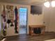 Bedroom with a view of the bathroom and hat collection at 745 Coral Way, Englewood, FL 34223
