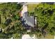Aerial view showing home, landscaping, and driveway at 7192 N Paragon Rd, North Port, FL 34291