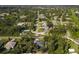 Wide aerial view of neighborhood, showcasing surrounding area at 7192 N Paragon Rd, North Port, FL 34291