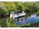 Two anglers on a flats boat enjoying a day of fishing at 120 Barracuda Dr, Placida, FL 33946