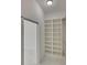 Bright white pantry with adjustable shelving at 118 Green Pine Park, Rotonda West, FL 33947