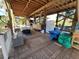Under house storage with kitchen and appliances at 8934 Gulf St, Placida, FL 33946