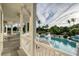 Inviting pool area with patio and tranquil view at 10470 Sunny Dreams Ter, Placida, FL 33946