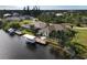 Waterfront property with private dock and boat lift at 15390 Ancel Cir, Port Charlotte, FL 33981