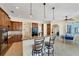Gourmet kitchen with island seating and breakfast bar at 15390 Ancel Cir, Port Charlotte, FL 33981