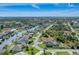 Aerial view of waterfront community with many homes at 9303 Migue Cir, Port Charlotte, FL 33981