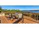 Relax on this deck with amazing water views at 13044 Via Cassia, Placida, FL 33946