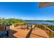 Enjoy the view from this deck overlooking the tranquil water at 13044 Via Cassia, Placida, FL 33946