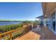 Spacious deck overlooking the water with seating and scenic views at 13044 Via Cassia, Placida, FL 33946