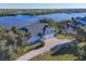 Waterfront home boasts a large lot and stunning water views at 13044 Via Cassia, Placida, FL 33946