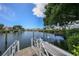 Private dock access to the waterway at 13044 Via Cassia, Placida, FL 33946