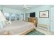 Spacious bedroom with ocean views and ensuite bath at 7536 Palm Island S Dr # 1511, Placida, FL 33946