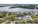 Waterfront community featuring distinct homes with boat docks, scenic waterways, and lush landscaping at 342 Green Dolphin Dr, Placida, FL 33946