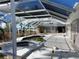 An outside pool area with a covered patio at 12440 Placida Rd, Placida, FL 33946