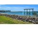 Private dock with open water access and beautiful views at 12440 Placida Rd, Placida, FL 33946