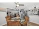 Bright dining area seamlessly connects to the kitchen and living room, perfect for entertaining at 13525 Dibella Ave, Port Charlotte, FL 33981