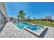 Relaxing backyard oasis with a large pool and spa at 2341 Rio De Janeiro Ave, Punta Gorda, FL 33983