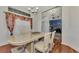 Spacious dining room, view of game room at 2341 Rio De Janeiro Ave, Punta Gorda, FL 33983