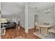 Bright dining room with a light wood table and chairs at 2341 Rio De Janeiro Ave, Punta Gorda, FL 33983