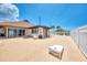 Outdoor game area with cornhole at 13525 Dibella Ave, Port Charlotte, FL 33981