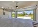 Spacious two-car garage with open view at 8343 Olsen St, Port Charlotte, FL 33981