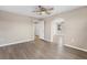 Spacious bedroom with access to another room at 76 Caddy Rd, Rotonda West, FL 33947