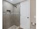Modern bathroom with a walk-in shower at 76 Caddy Rd, Rotonda West, FL 33947