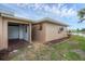 Single car garage with open door, showing interior space at 76 Caddy Rd, Rotonda West, FL 33947
