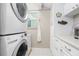Convenient laundry room with washer and dryer at 6796 Gasparilla Pines Blvd # 95, Englewood, FL 34224
