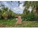 Wooden dock provides access to the tranquil waterway at 110 S Oxford Dr, Englewood, FL 34223