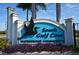 South Gulf Cove Waterfront Community sign at 9194 Impala Cir, Port Charlotte, FL 33981