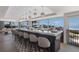 Ocean view bar with modern design and comfortable seating at 5850 Gasparilla Rd # M1&3, Boca Grande, FL 33921