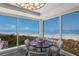 Enjoy ocean views from this intimate restaurant table at 5850 Gasparilla Rd # M1&3, Boca Grande, FL 33921
