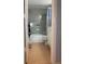 Clean bathroom with a tub, shower, and updated vanity at 1515 Forrest Nelson Blvd # A208, Port Charlotte, FL 33952