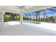 Inviting pool and screened lanai at 9660 Miami Cir, Port Charlotte, FL 33981