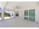 Spacious screened lanai with pool access at 9660 Miami Cir, Port Charlotte, FL 33981