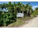 Palm Island Resort entrance sign at 7486 Palm Island Dr # 2422, Placida, FL 33946