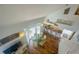 Overhead view of a bright dining area with a glass table at 7486 Palm Island Dr # 2422, Placida, FL 33946