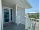 Private entrance with exterior stairs leading to condo unit at 7486 Palm Island Dr # 2422, Placida, FL 33946