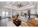 Open concept living area with kitchen and dining area views at 10401 Sunday Dr, Port Charlotte, FL 33981