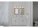 Double vanity bathroom with modern finishes and a clean design at 10401 Sunday Dr, Port Charlotte, FL 33981