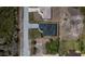 High-angle view of home and surrounding area at 10401 Sunday Dr, Port Charlotte, FL 33981