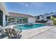 Stunning pool and spa with spacious patio and RV parking at 245 Spaniards Rd, Placida, FL 33946