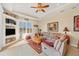 Relaxing Gathering room features a large sectional sofa at 14091 Peekskill Ave, Port Charlotte, FL 33981