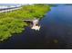 Private boat dock with access to the waterway at 10309 Coral Landings Ct # 101, Placida, FL 33946