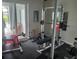 Home gym with a variety of equipment for a complete workout at 48 Long Meadow Ln, Rotonda West, FL 33947