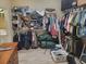 Spacious walk-in closet with ample shelving and hanging space at 48 Long Meadow Ln, Rotonda West, FL 33947