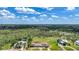 Aerial view showcasing a large home and surrounding landscape at 14234 River Beach Dr, Port Charlotte, FL 33953