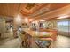 Large kitchen featuring an island and wood cabinets at 14234 River Beach Dr, Port Charlotte, FL 33953
