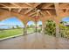 Spacious rooftop terrace with water views at 14234 River Beach Dr, Port Charlotte, FL 33953